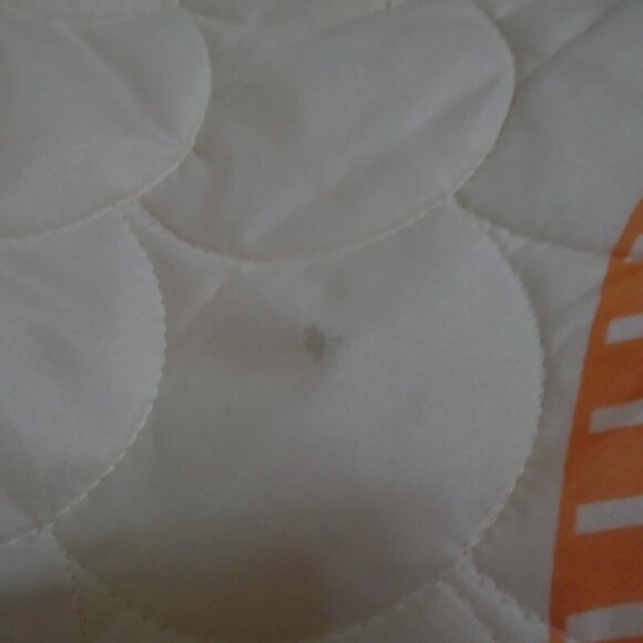 Full Queen Quilt Carrot Ensemble reversable bedspread and std pillow shams 3431 - Picture 6 of 8